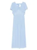 ERMANNO FIRENZE embroidered dress - Blue