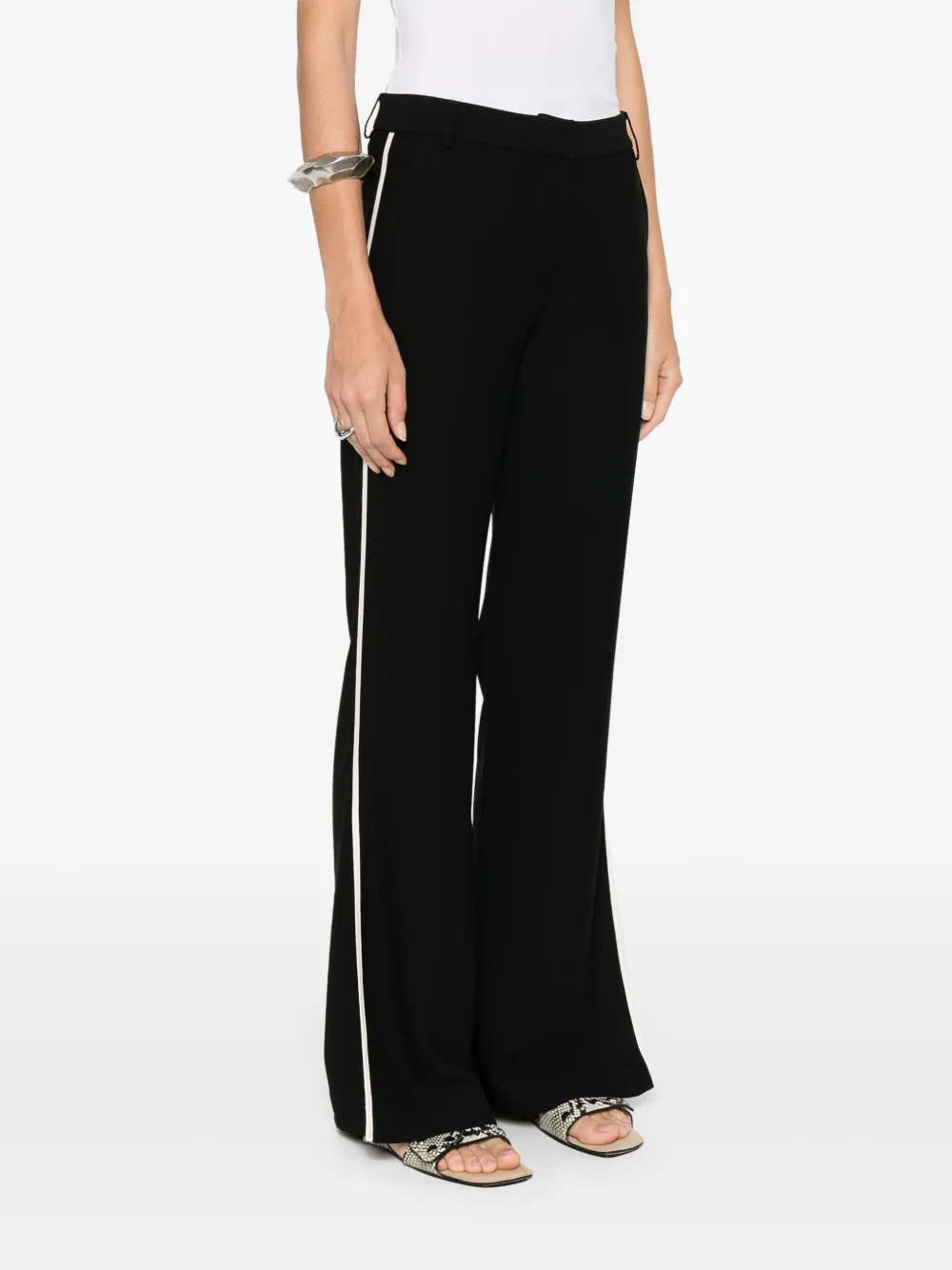 ERMANNO FIRENZE Straight broek Zwart
