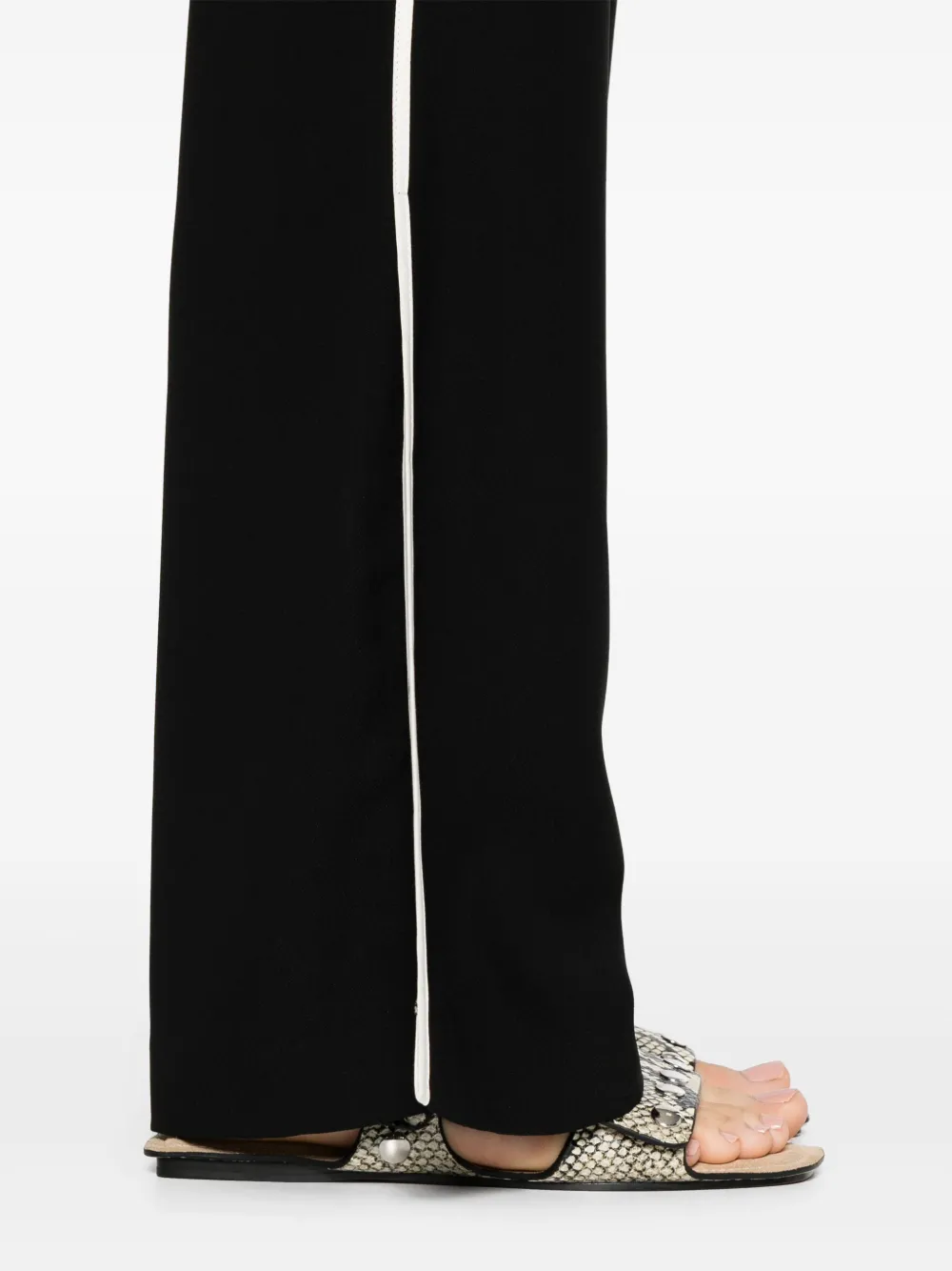 ERMANNO FIRENZE Straight broek Zwart