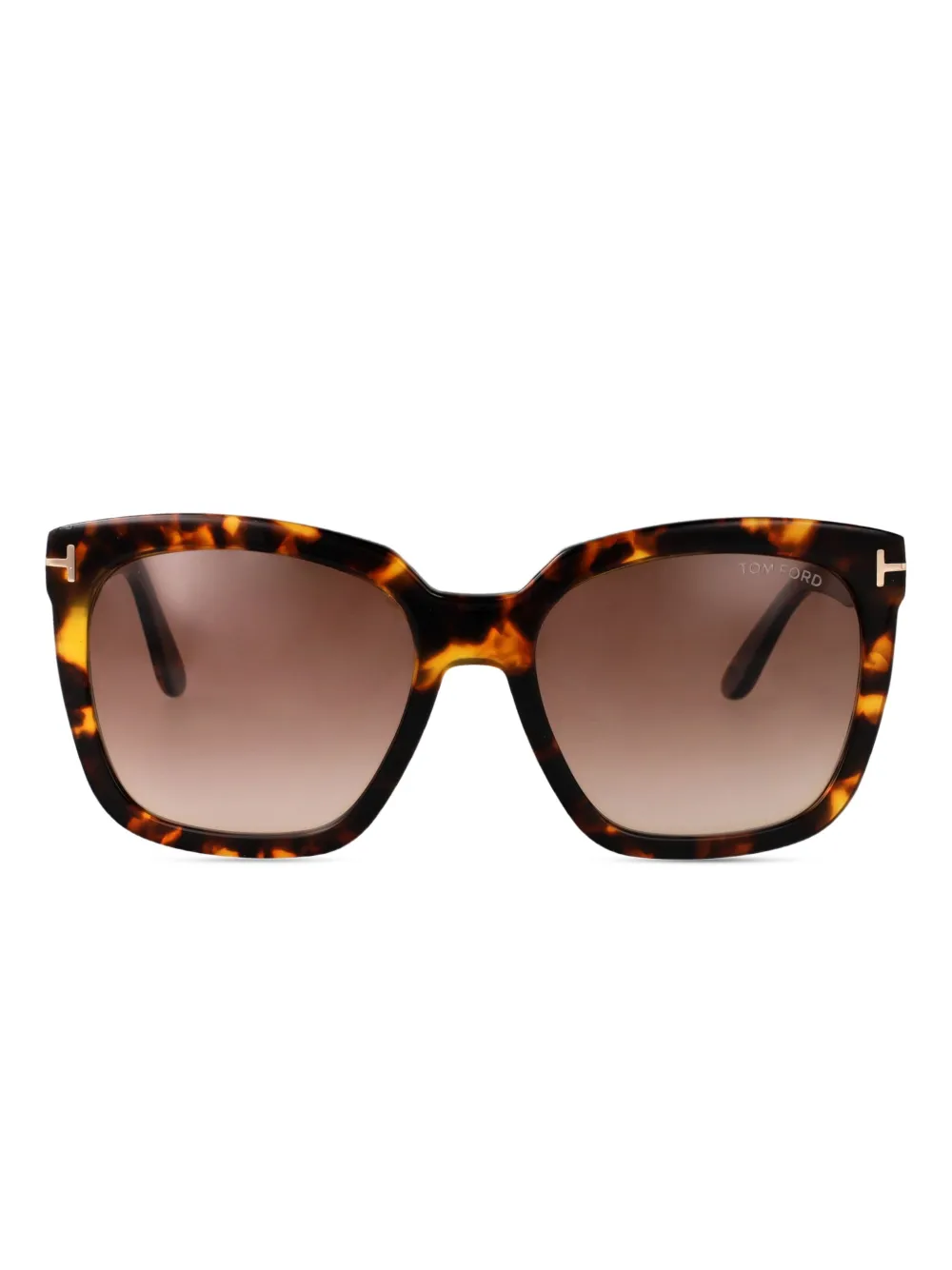 TOM FORD Eyewear Amarra サングラス - ブラウン TOM FORD Eyewear Amarra サングラス - ブラウン