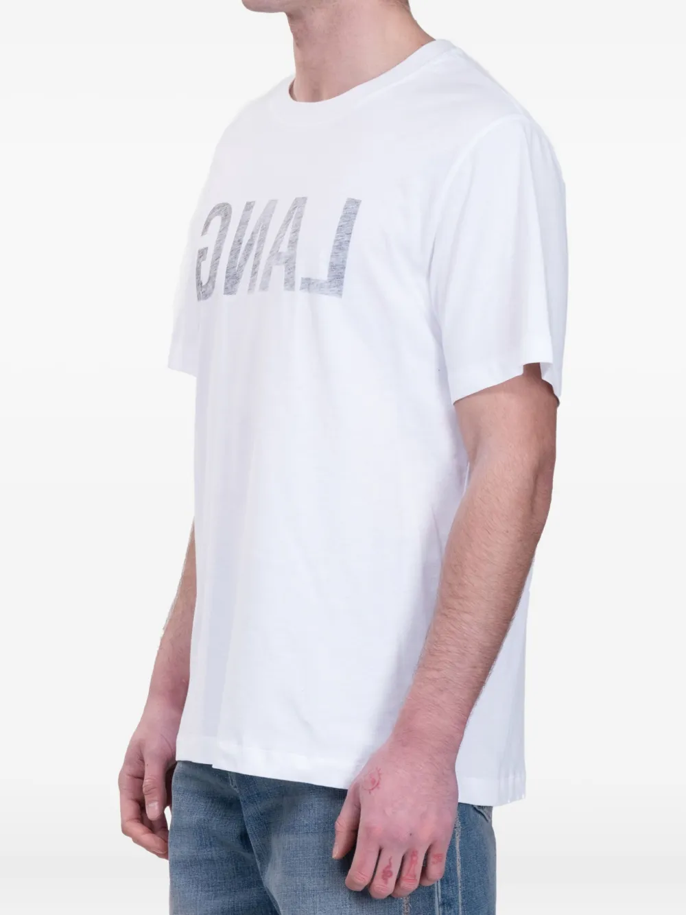 Helmut Lang Lang T-shirt - Wit