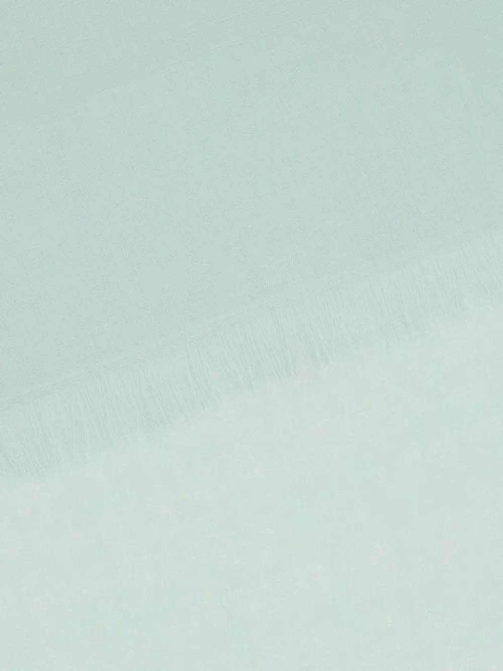 FENDI frayed-edge scarf - Blauw