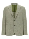 Tagliatore herringbone pattern blazer - Green