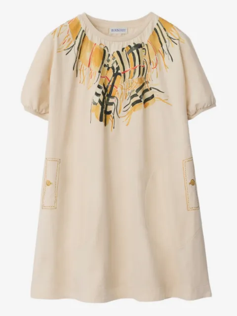 Burberry Kids printed dress