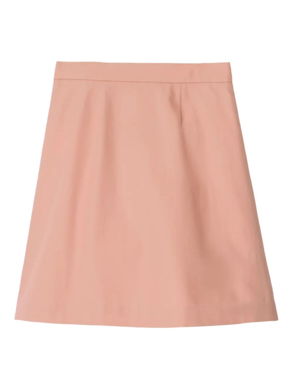 Burberry Kids Katoenen plooirok Roze