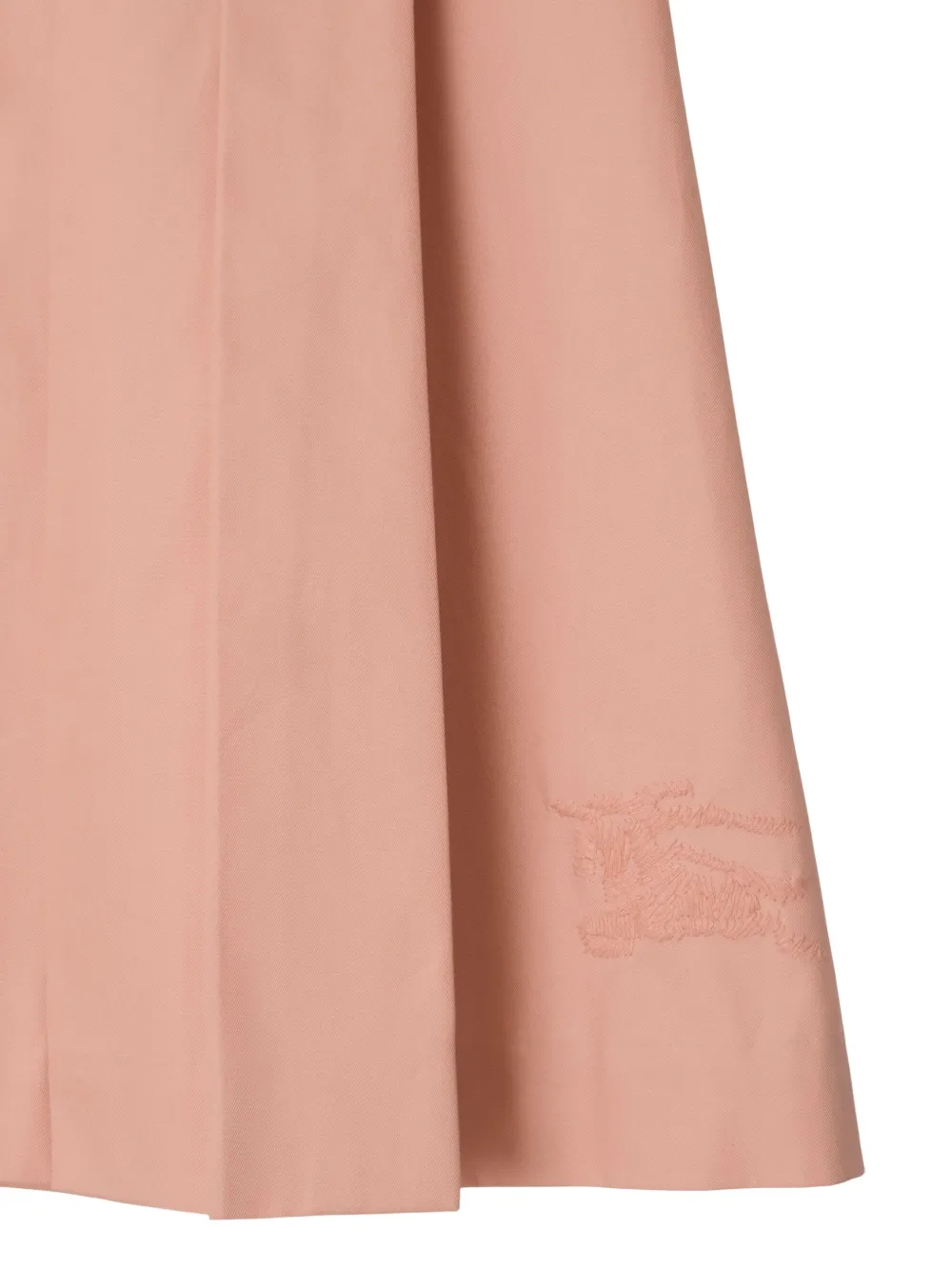 Burberry Kids Katoenen plooirok Roze
