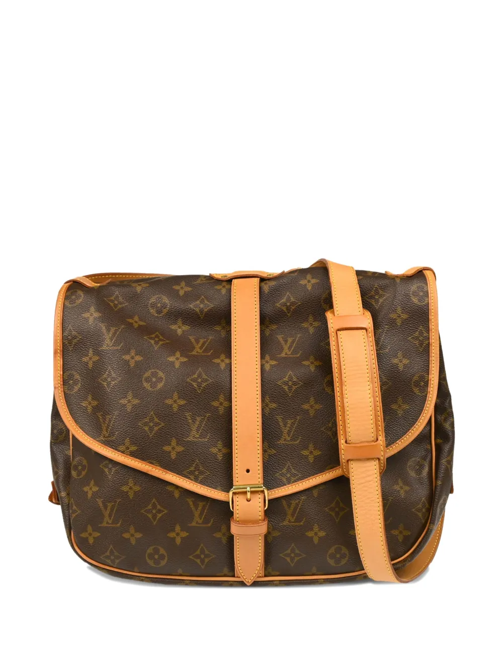Pre-owned Louis Vuitton 2000s Saumur 35 Messenger Bag