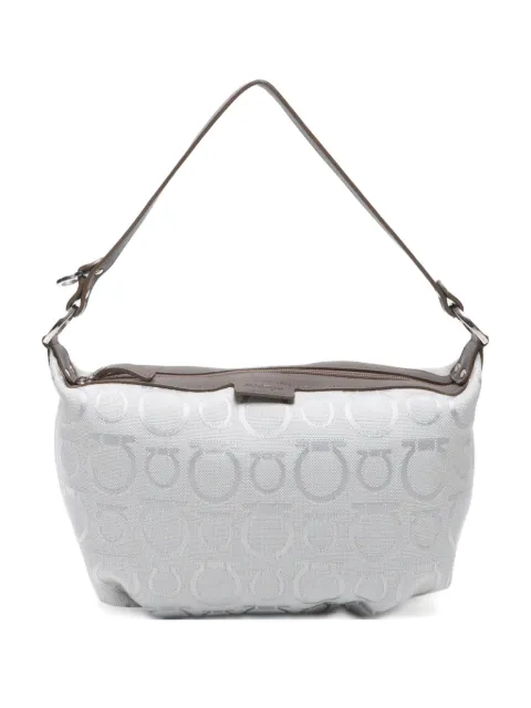 Ferragamo Pre-Owned 2000-2020s Gancini-print handbag 