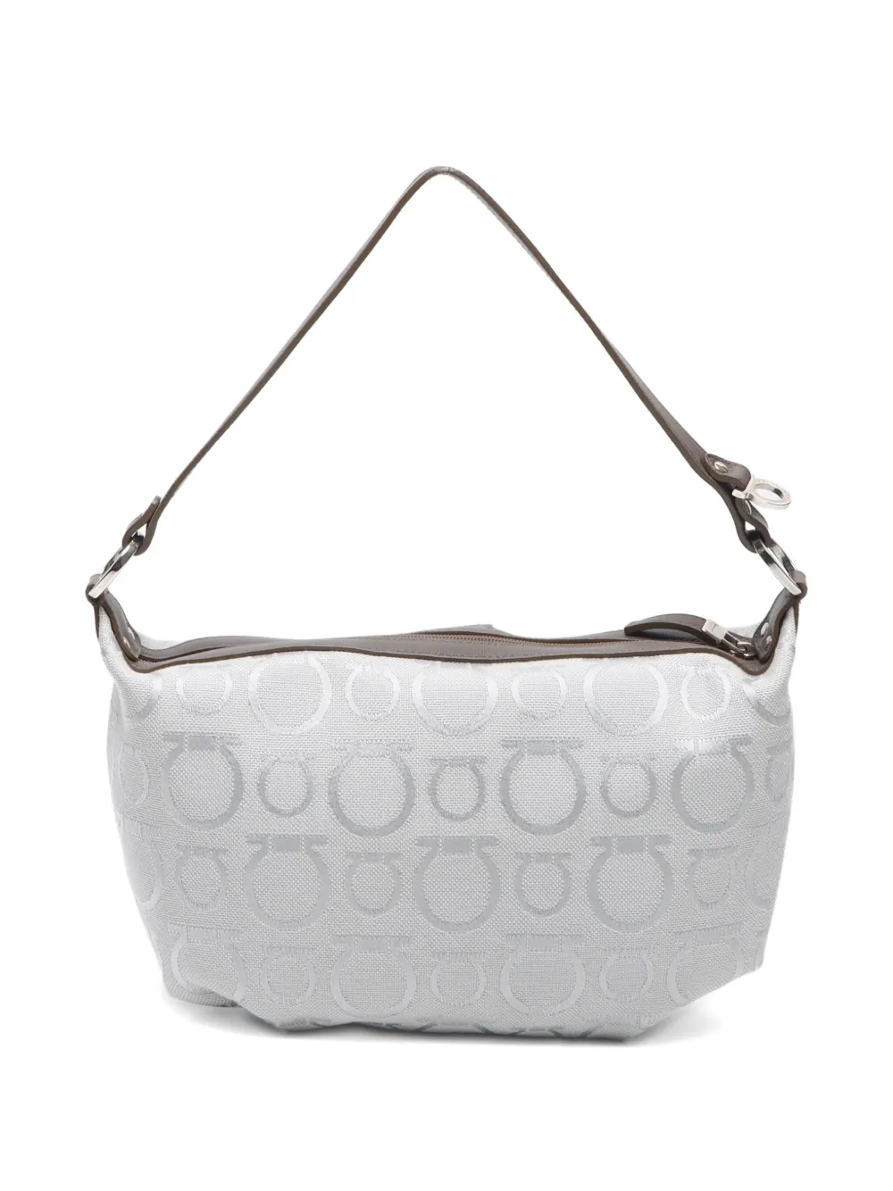 Pre-owned Ferragamo 2000-2020s Gancini-print Handbag