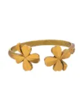 CHANEL Pre-Owned 2003 clover bangle bracelet - Gold