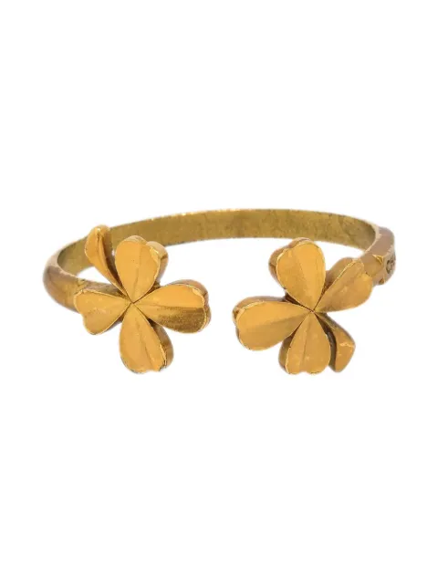 CHANEL Pre-Owned 2003 clover bangle bracelet