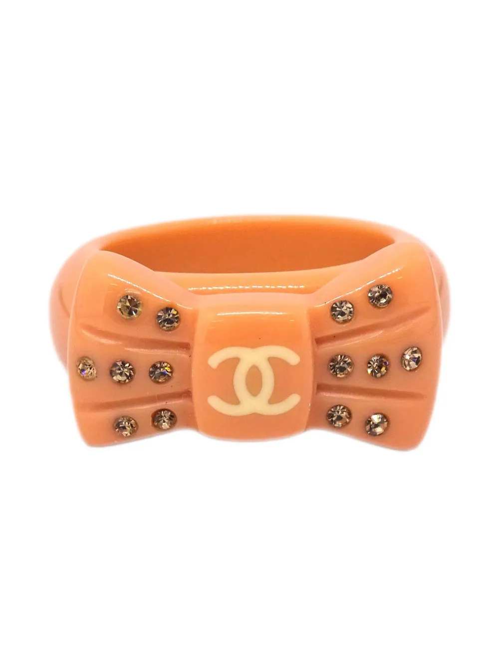 Pre-owned Chanel 2002 Bow Ring