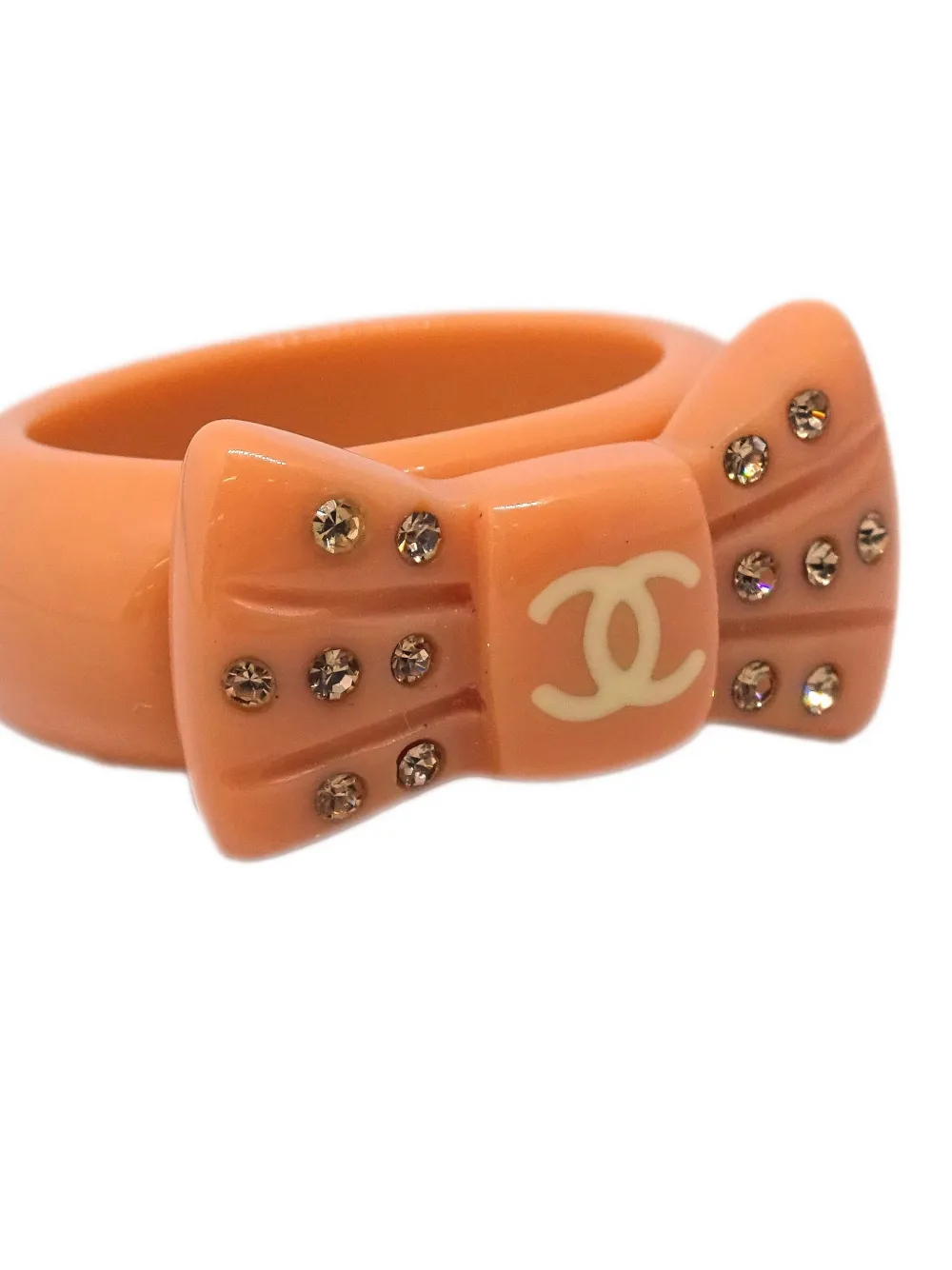 Pre-owned Chanel 2002 Bow Ring