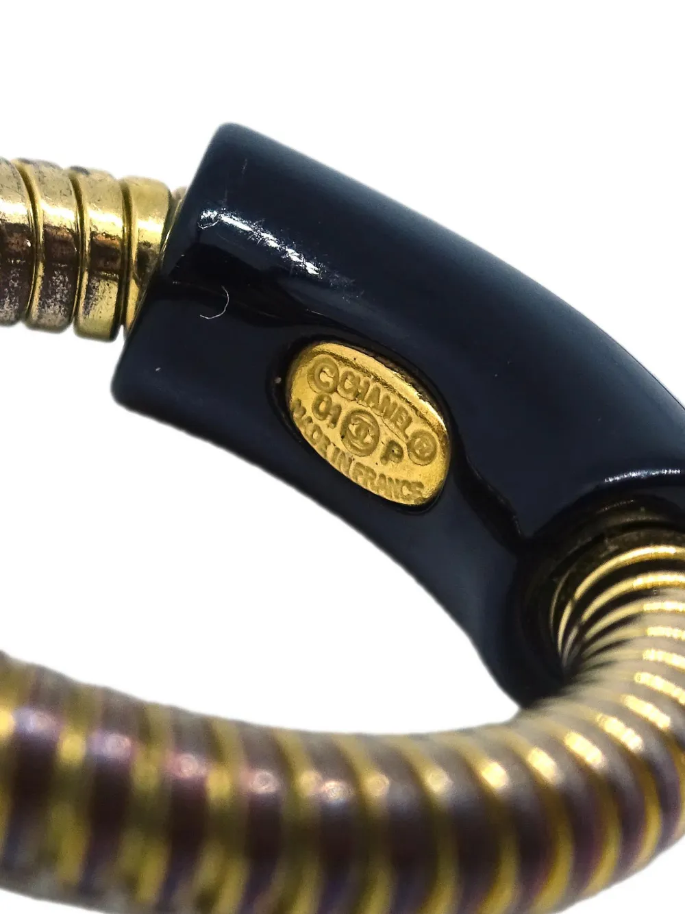 Pre-owned Chanel 2001 Logo Ring