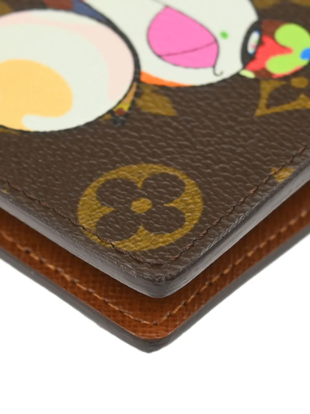 Pre-owned Louis Vuitton Character-print Bi-fold Wallet