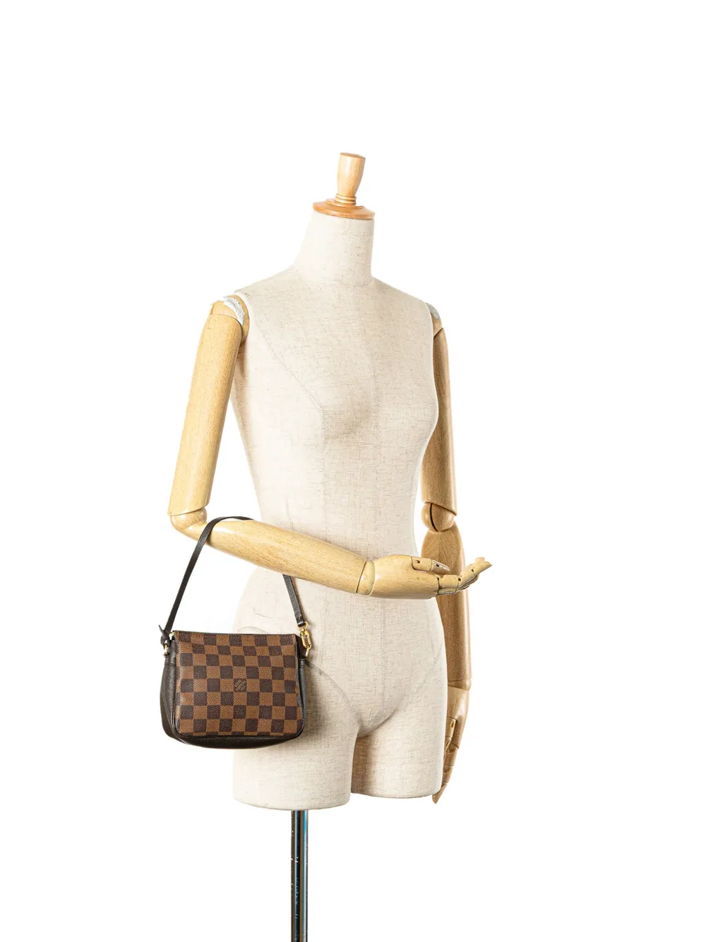 Louis Vuitton Pre-Owned 2000 Damier Ebene Trousse Pochette handbag | Pre-Owned | Image 2