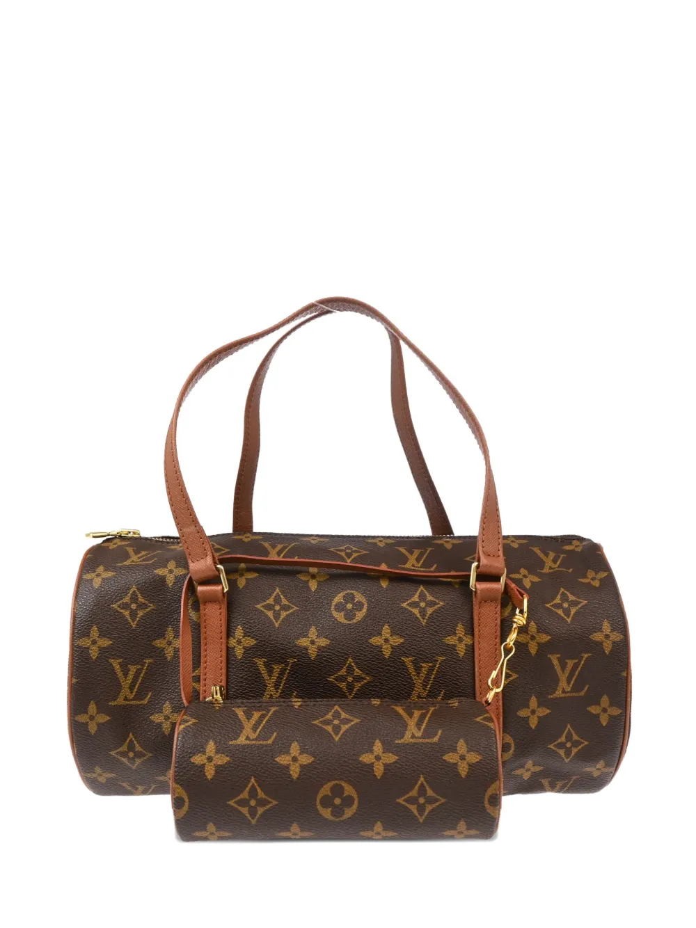 Louis Vuitton Pre-Owned 1997 パピヨン 30 ハンドバッグ - ブラウン Louis Vuitton Pre-Owned 1997 パピヨン 30 ハンドバッグ - ブラウン