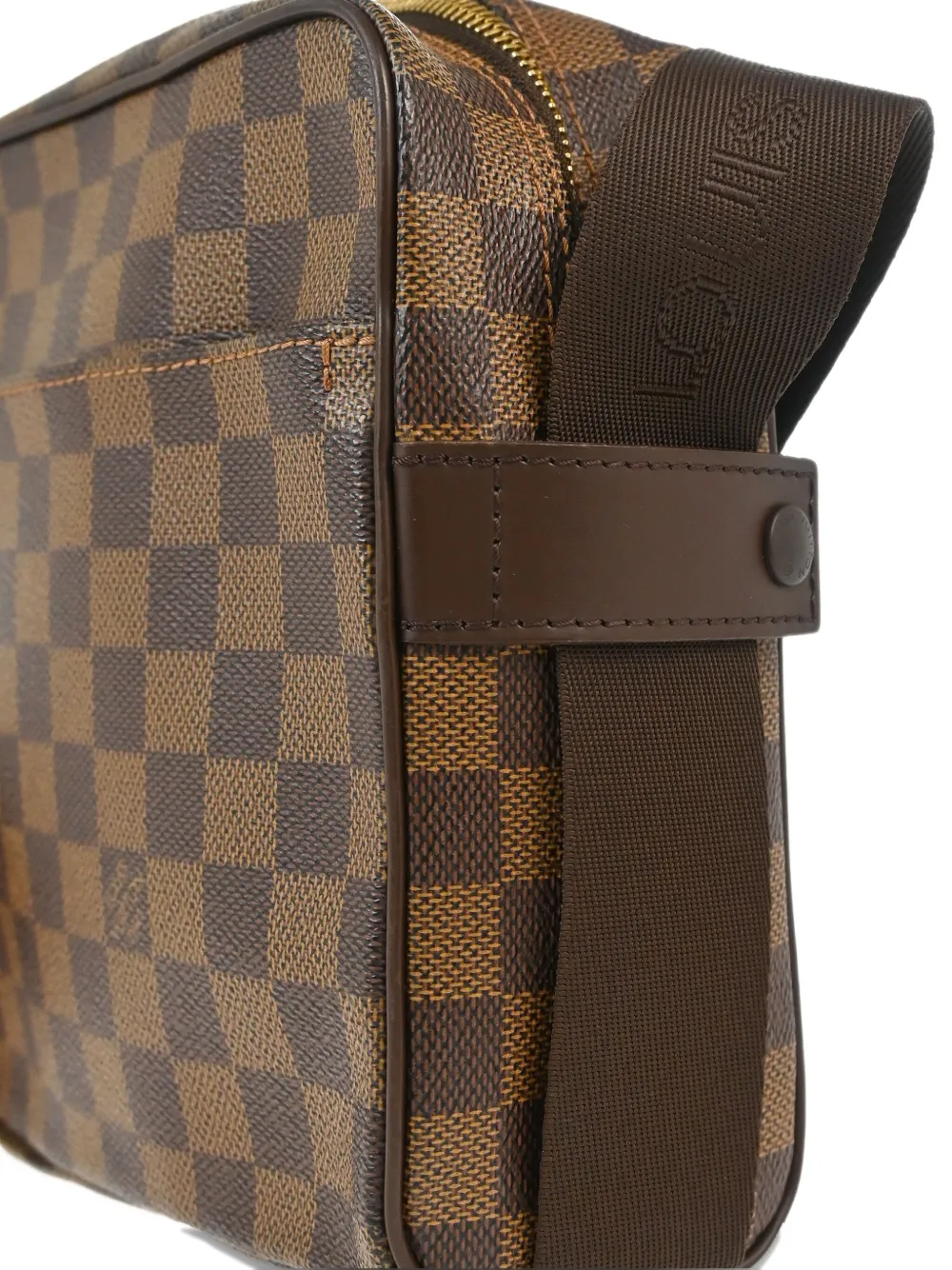 Pre-owned Louis Vuitton 2005 Olaf Pm Shoulder Bag In Brown