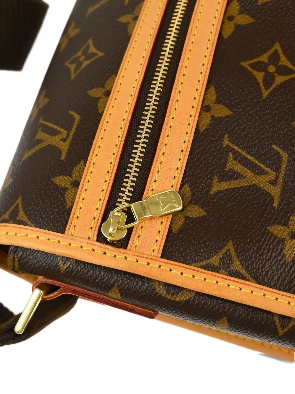 Pre-owned Louis Vuitton 2006 Bosphore Pm Cross Body Bag In Brown