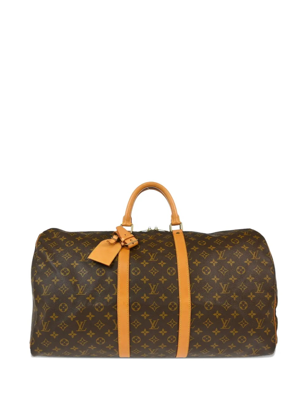 Louis Vuitton Pre-Owned 1996 キーポル 55 ボストンバッグ - ブラウン Louis Vuitton Pre-Owned 1996 キーポル 55 ボストンバッグ - ブラウン