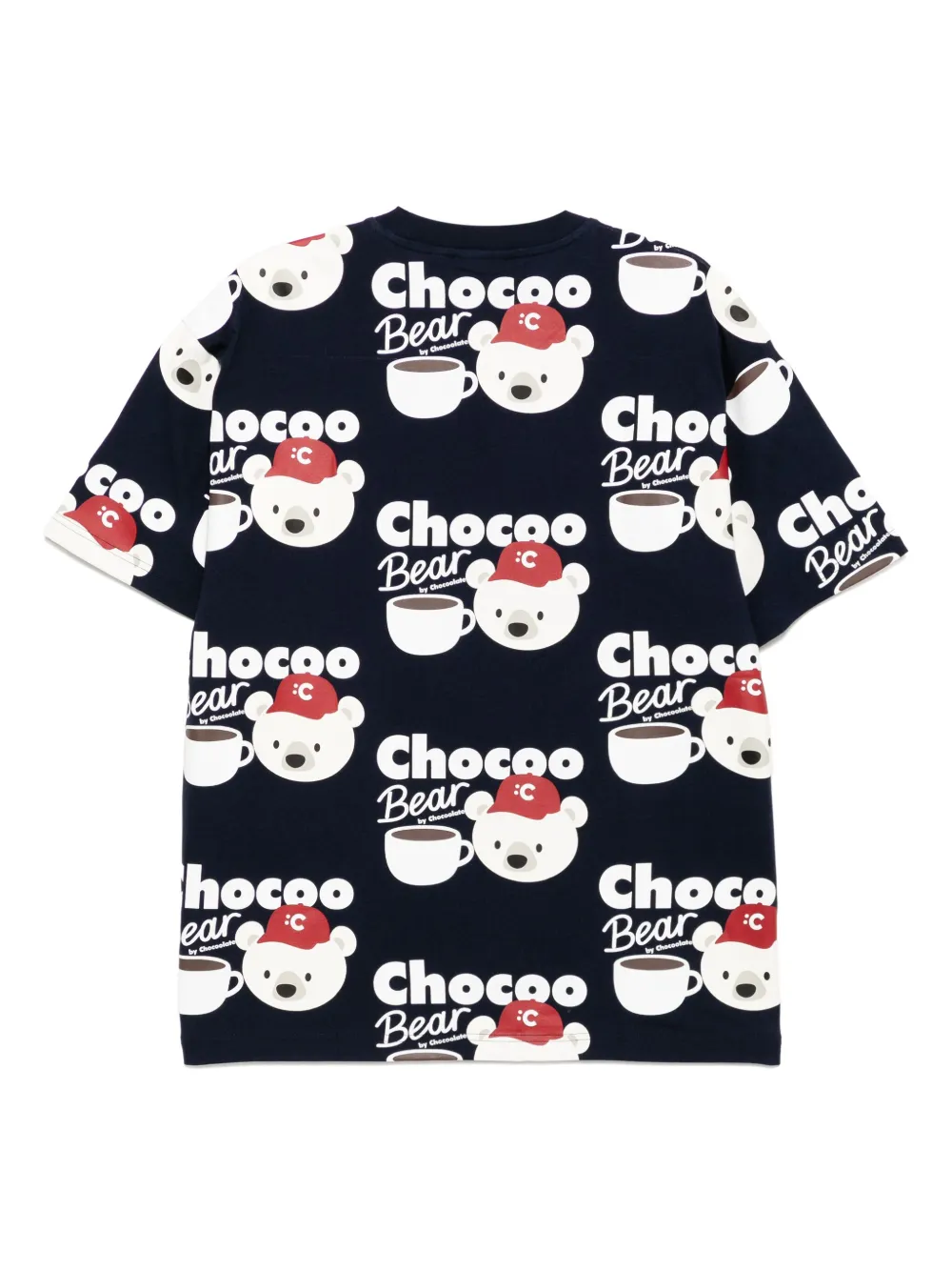 CHOCOOLATE T-shirt met grafische print Blauw