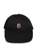 A BATHING APE® logo-embroidered baseball cap - Black