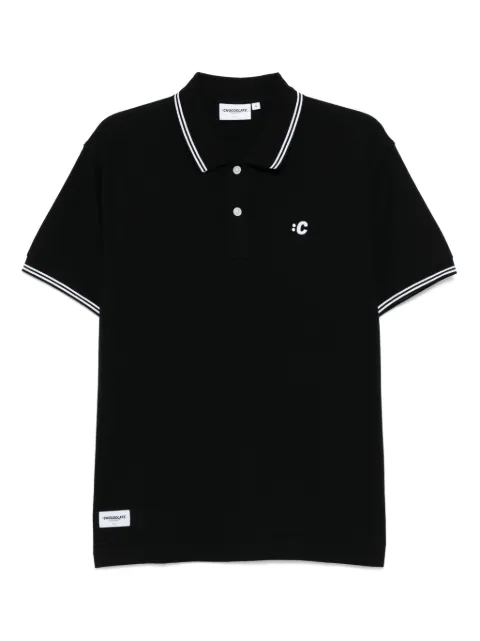 CHOCOOLATE polo à logo brodé