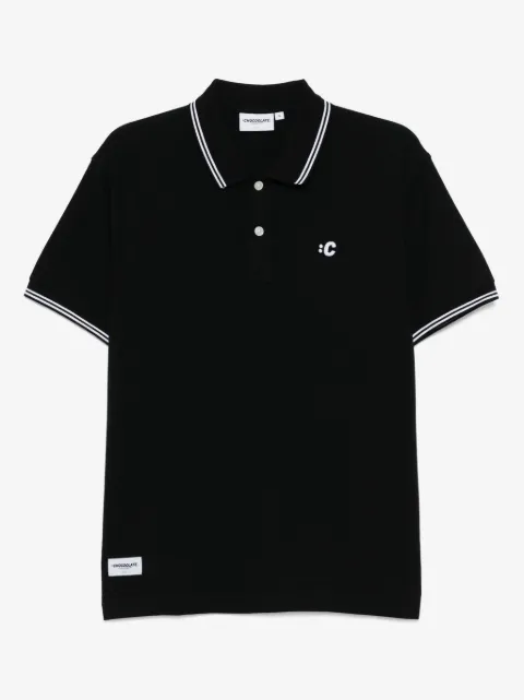 CHOCOOLATE logo-embroidered polo shirt