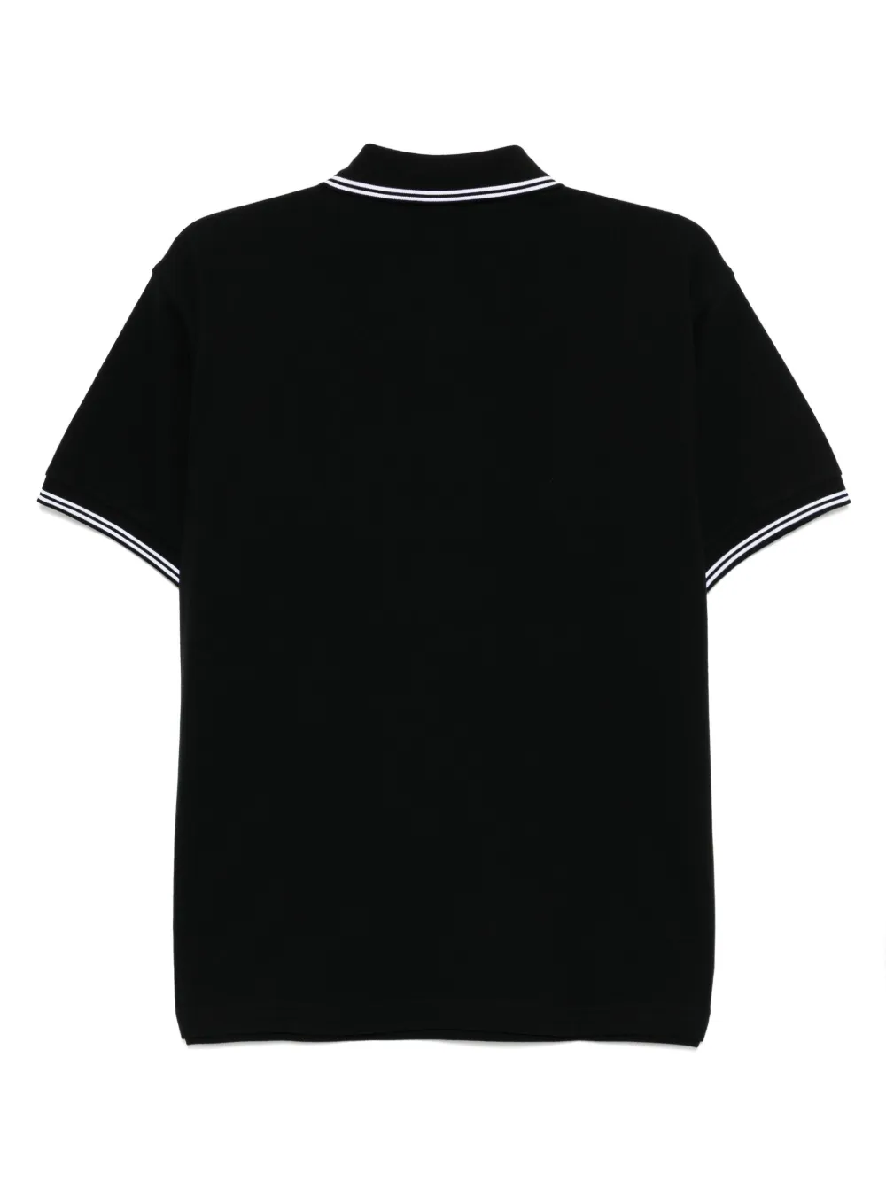 CHOCOOLATE Poloshirt met geborduurd logo - Zwart