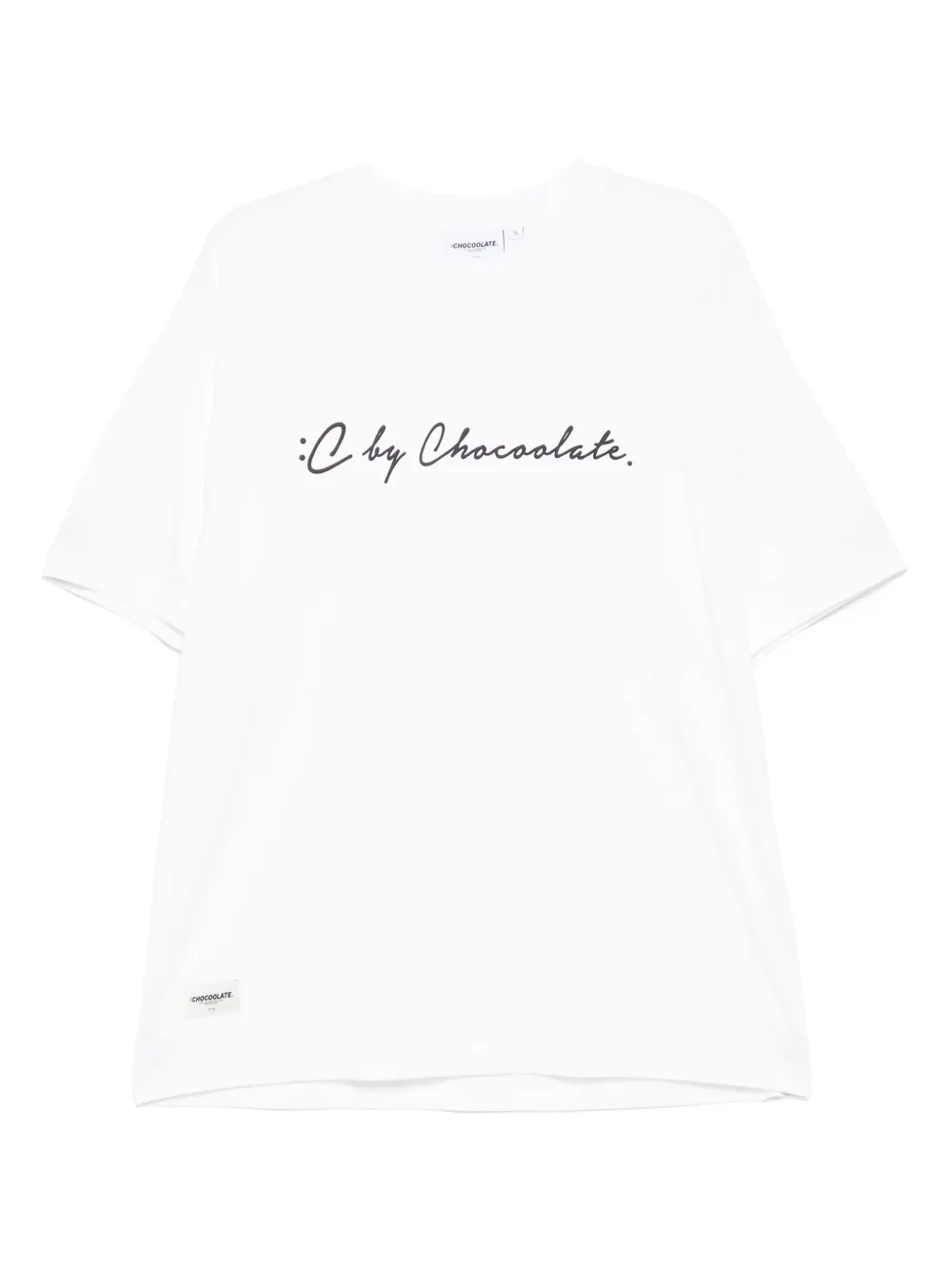 CHOCOOLATE T-shirt met logoprint Wit