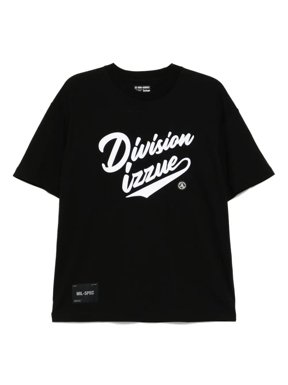 Izzue T-shirt met logoprint Zwart
