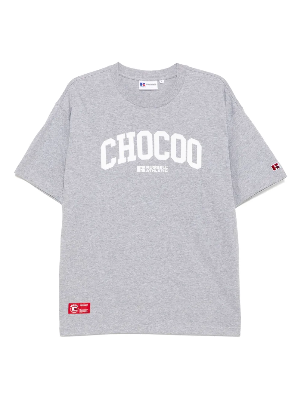 CHOCOOLATE T-shirt met logoprint Grijs