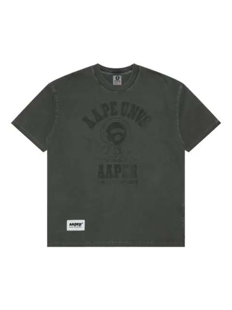 AAPE BY *A BATHING APE® graphic-print cotton T-shirt