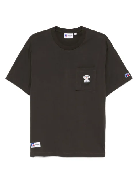 CHOCOOLATE x Russell Athletic logo贴花T恤