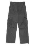 izzue logo-patch cargo pants - Grey