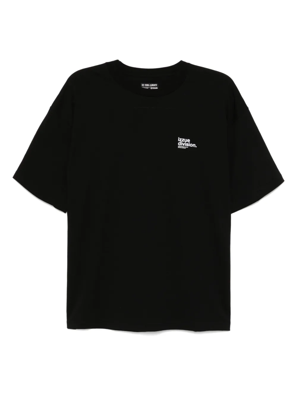 izzue playera con logo estampado | negro | Image 1
