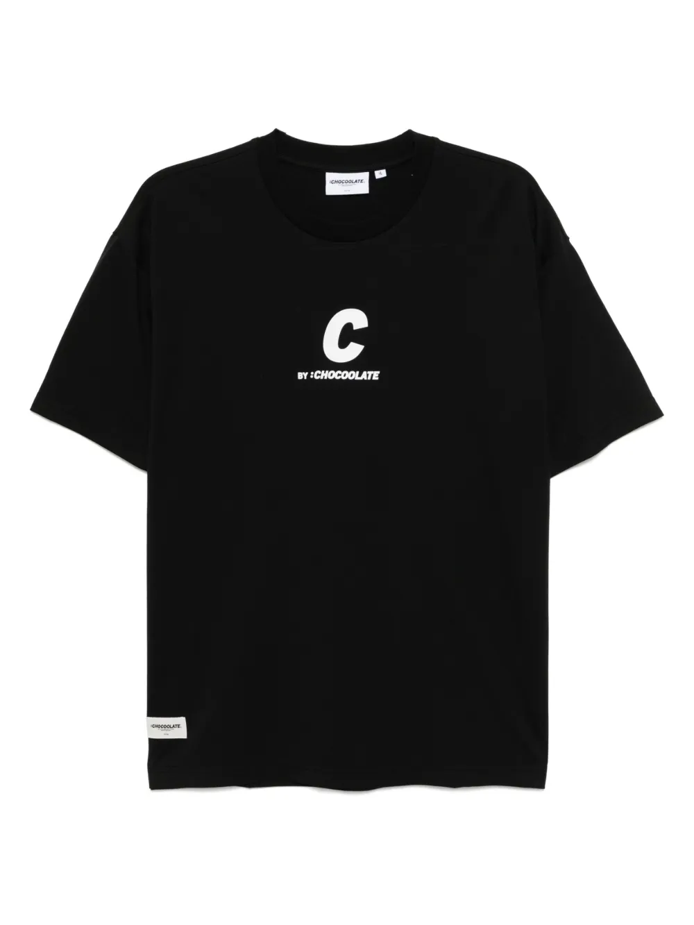 CHOCOOLATE ロゴ Tシャツ | ブラック | Image 1