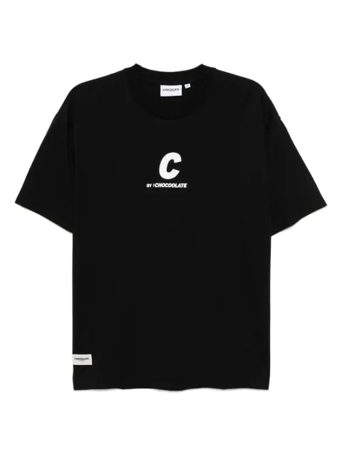 CHOCOOLATE logo印花T恤