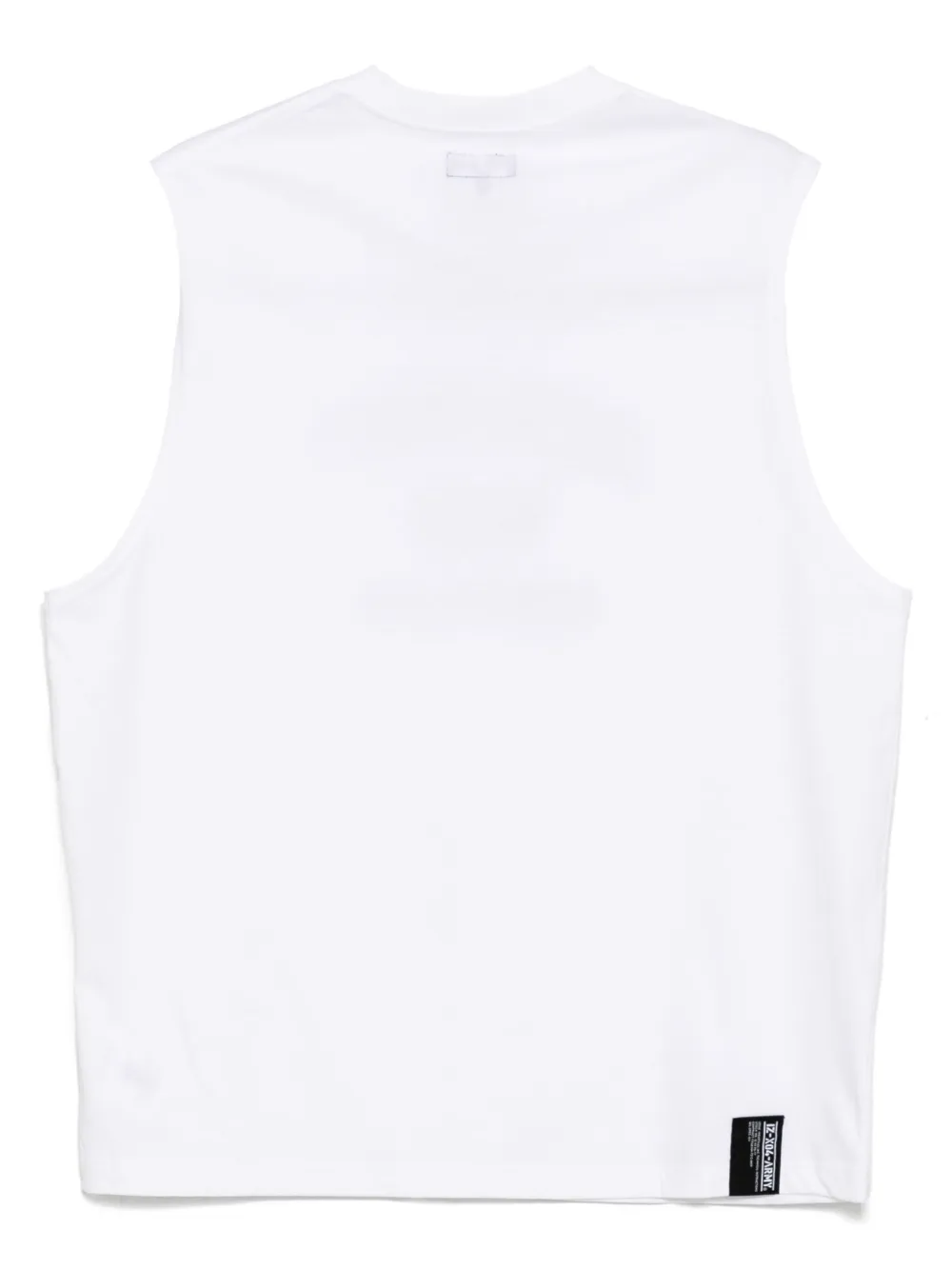 izzue Hemd met logoprint Wit