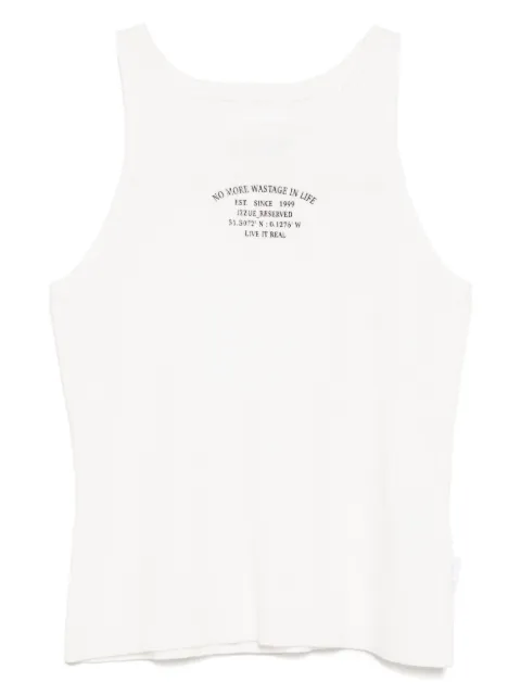 izzue ribbed tank top