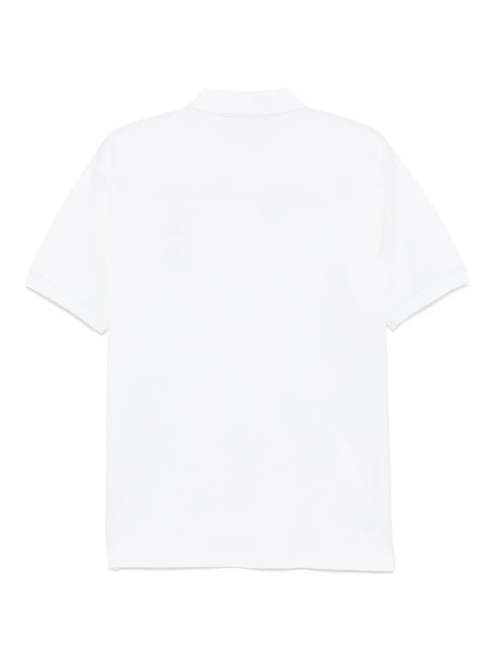 CHOCOOLATE Poloshirt met geborduurd logo - Wit