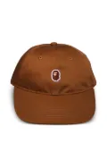 A BATHING APE® logo-embroidered baseball cap - Brown