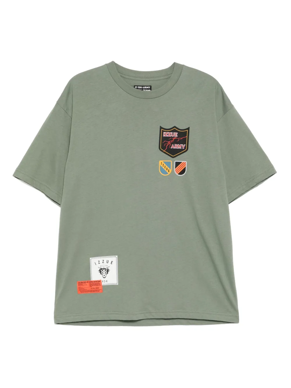 Izzue T-shirt met logoprint KHX