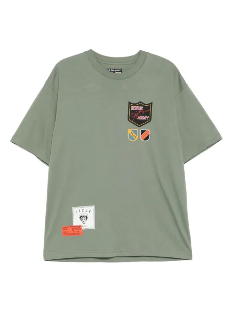 izzue logo-printed t-shirt