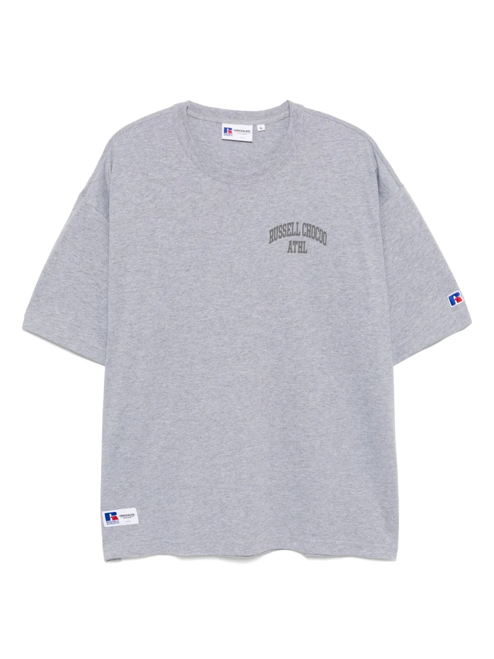 CHOCOOLATE T-shirt met logoprint Grijs