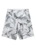 AAPE BY *A BATHING APE® camouflage-print shorts - White