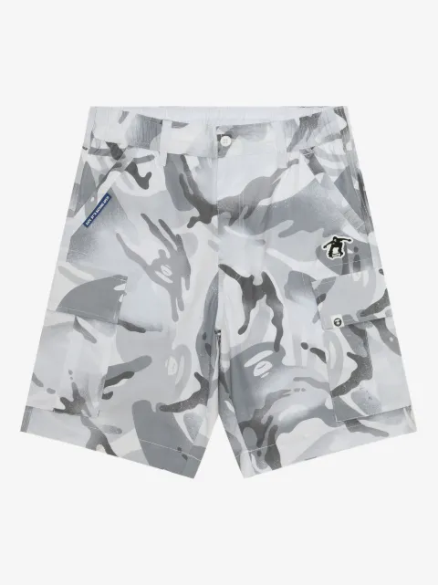 AAPE BY *A BATHING APE® camouflage-print shorts