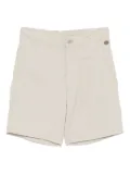 CHOCOOLATE logo-patch shorts - Neutrals