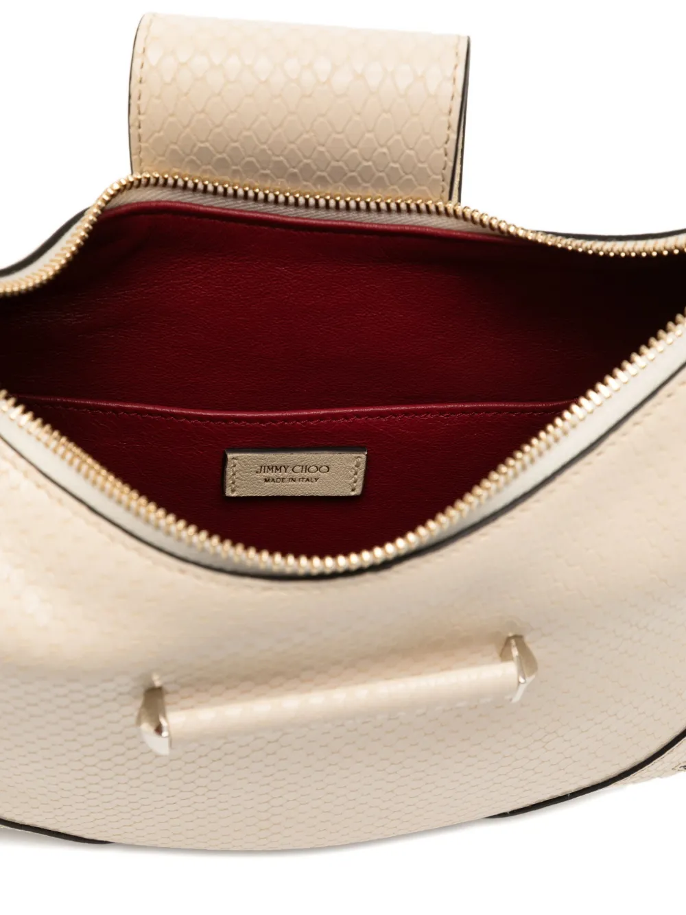 Jimmy Choo Bar Shoulder Bag In Neutral
