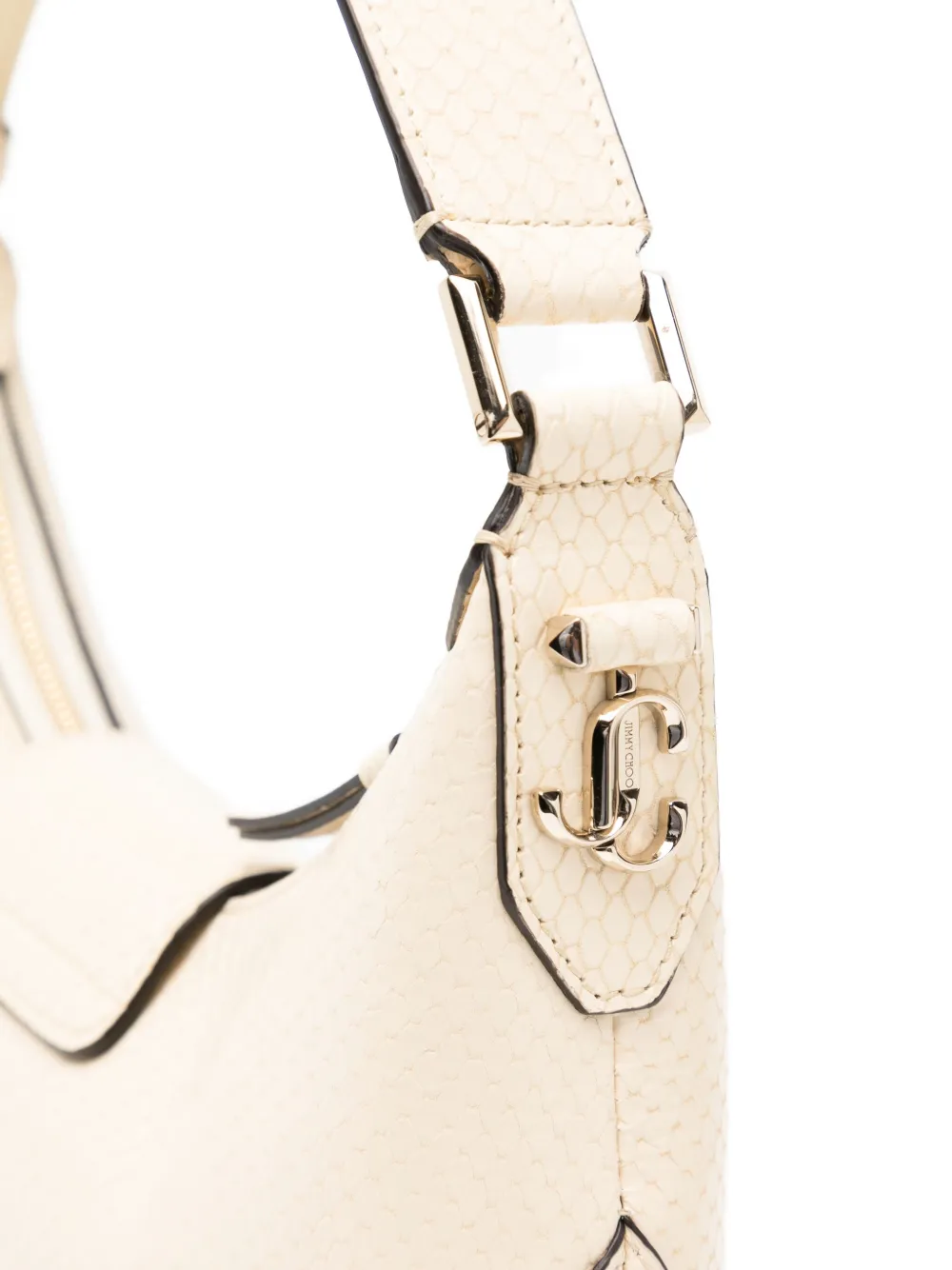 Jimmy Choo Bar Shoulder Bag In Neutral